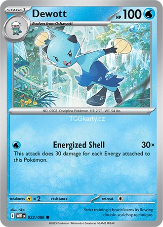 Dewott - Reverse Holo