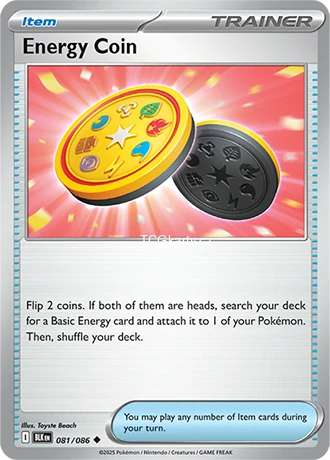 Energy Coin - Reverse Holo