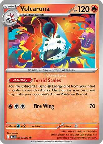 Volcarona - Holo