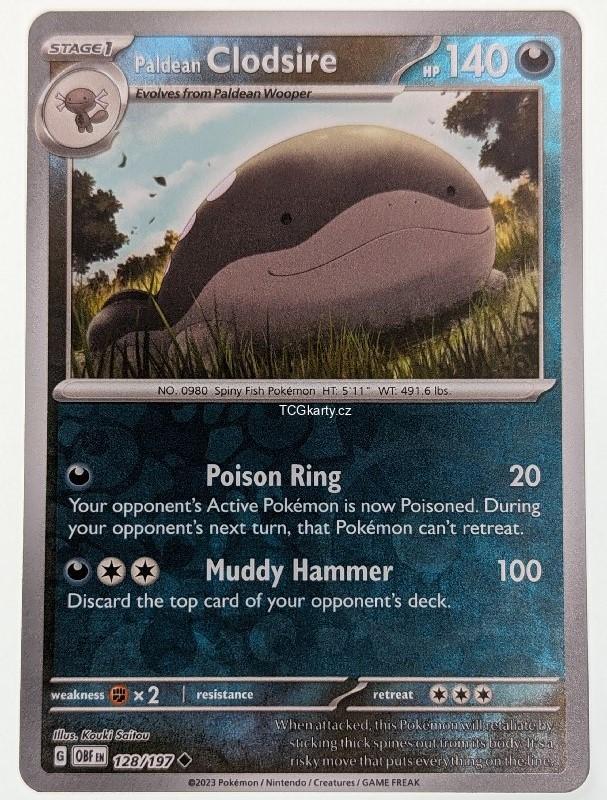 Clodsire Obf - Reverse Holo