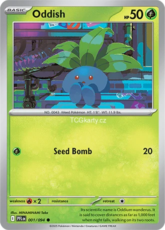 Oddish - Reverse Holo