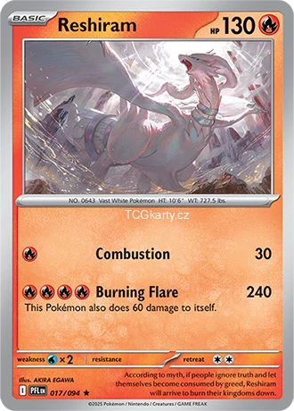 Reshiram - Reverse Holo