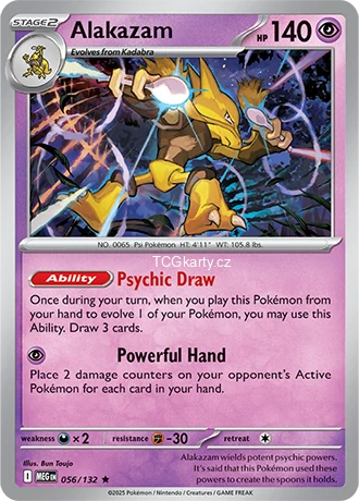 Alakazam - Reverse Holo