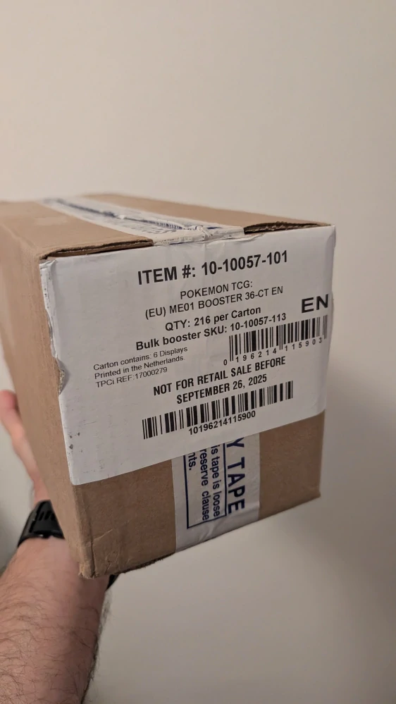 Mega Evolution - Booster Box Case - MEG