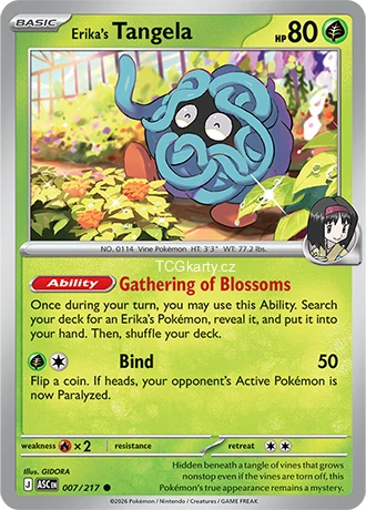Erika´s Tangela - Cosmo Foil Promo