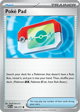 Poké Pad - Reverse Holo