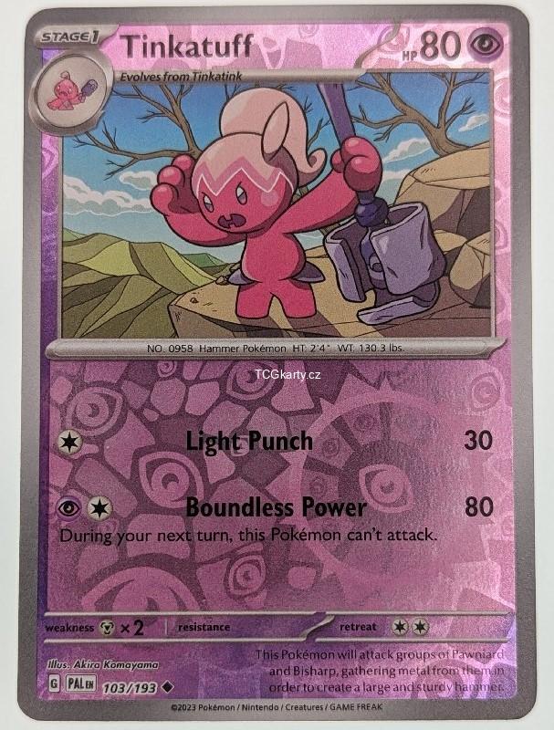 Tinkatuff Pal - Reverse Holo