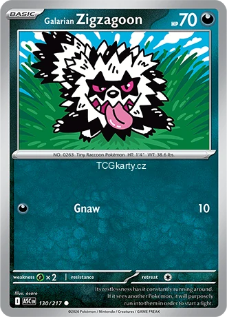 Galarian Zigzagoon - Energy Pattern - RH