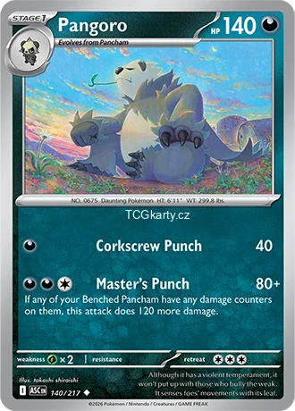 Pangoro - Ball Pattern - RH
