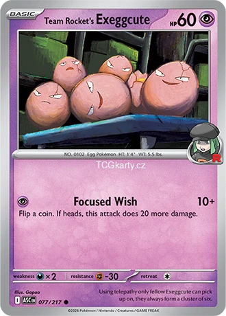 Team Rocket's Exeggcute - Energy Pattern - RH