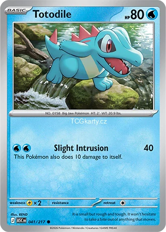 Totodile - Ball Pattern - RH