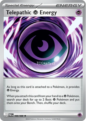 Telepathic Energy - Reverse Holo