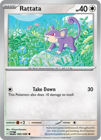 Rattata - Reverse Holo