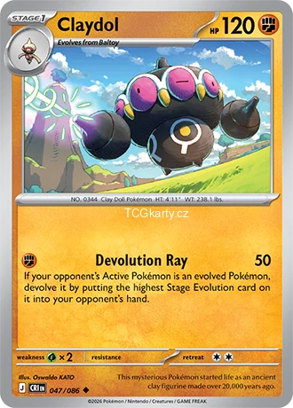 Claydol - Reverse Holo