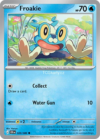 Froakie - Reverse Holo