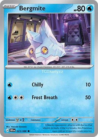 Bergmite - Reverse Holo