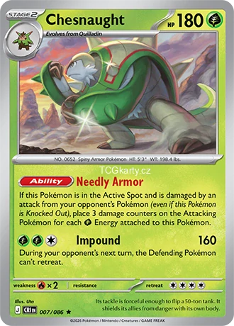 Chesnaught - Holo