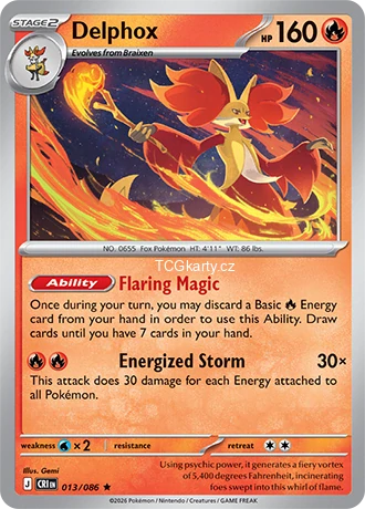 Delphox - Holo