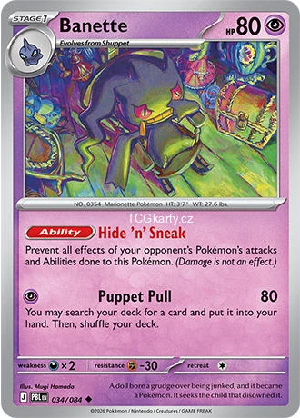 Banette - Reverse Holo