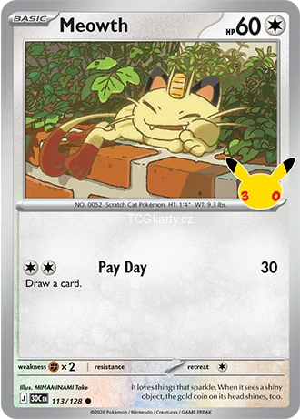 Meowth - Holo