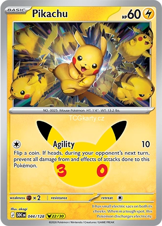 Pikachu - Rare Holo