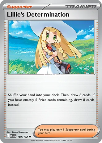 Lillie's Determination - Reverse Holo