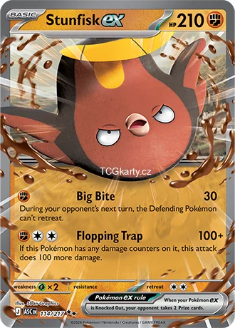 Stunfisk Ex - Double Rare