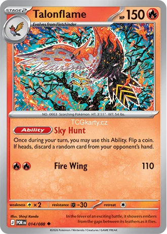 Talonflame - Reverse Holo