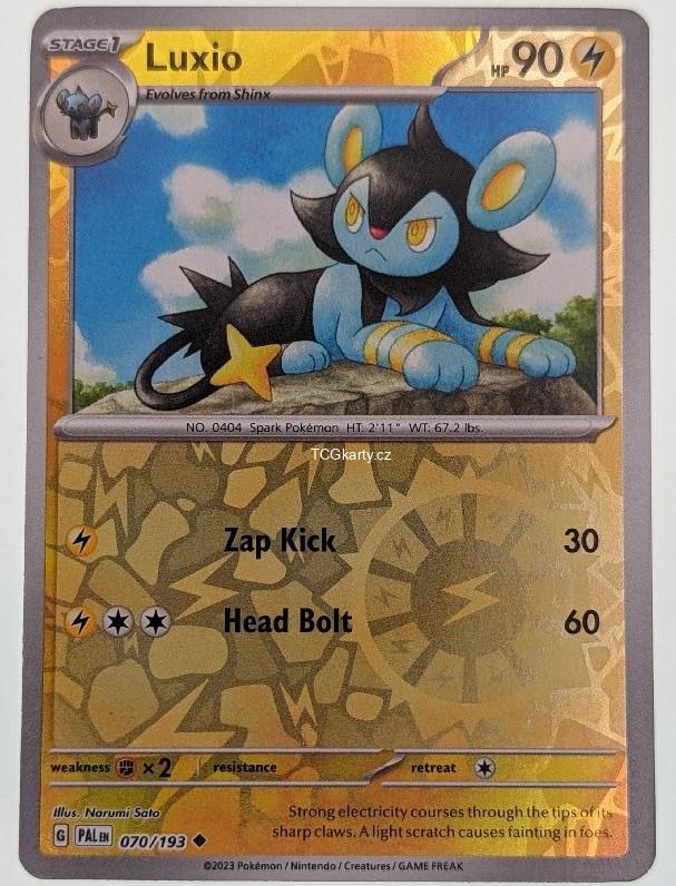 Luxio Pal - Reverse Holo