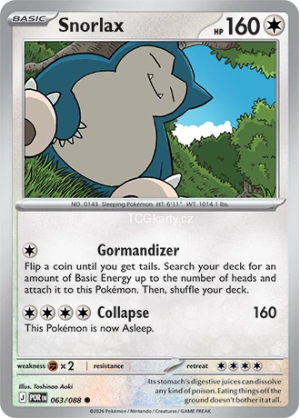 Snorlax - Reverse Holo