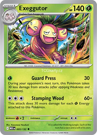 Exeggutor - Reverse Holo