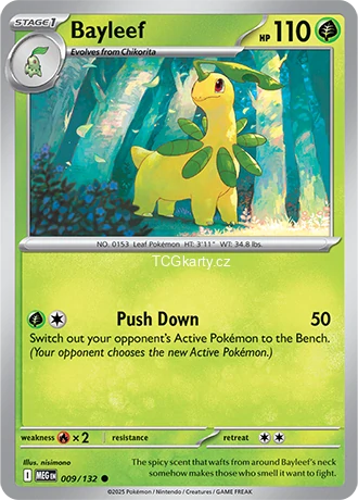 Bayleef - Reverse Holo