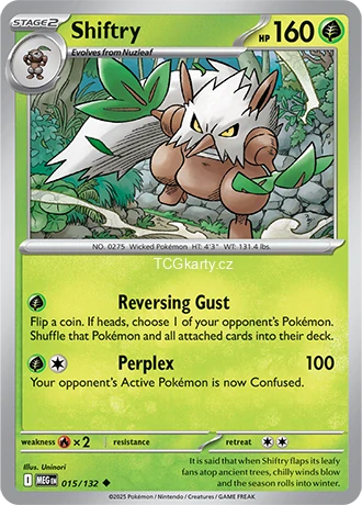 Shiftry - Reverse Holo