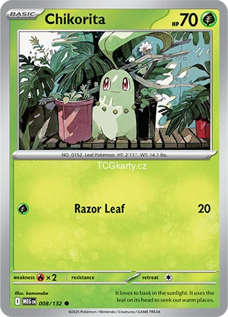 Chikorita - Reverse Holo