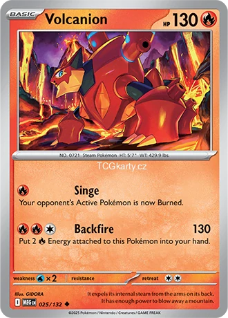 Volcanion - Reverse Holo