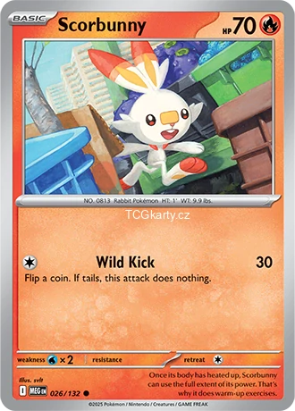 Scorbunny - Reverse Holo