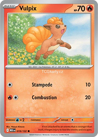 Vulpix - Reverse Holo