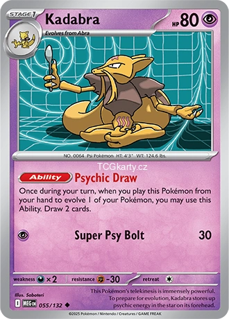 Kadabra - Reverse Holo