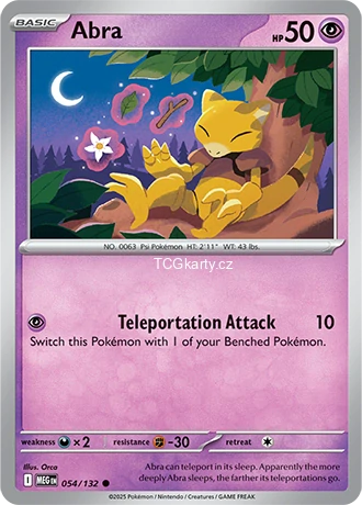 Abra - Reverse Holo