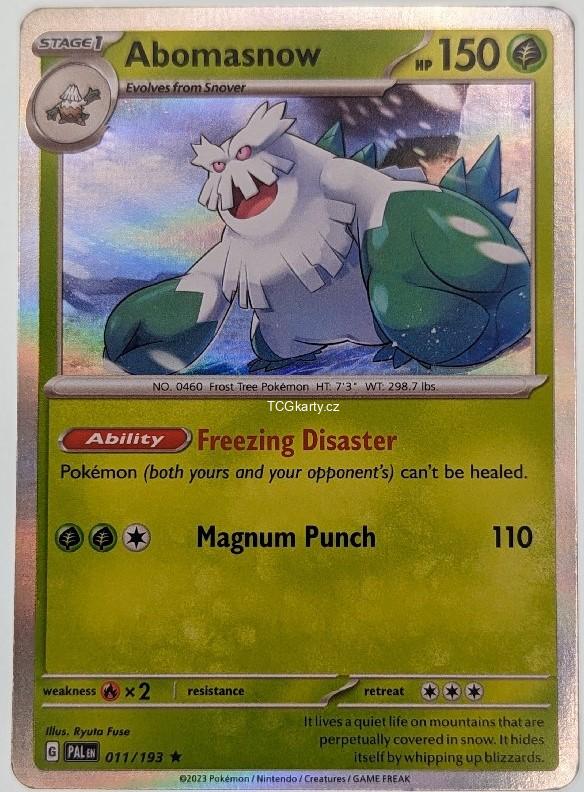 Abomasnow Pal - Holo