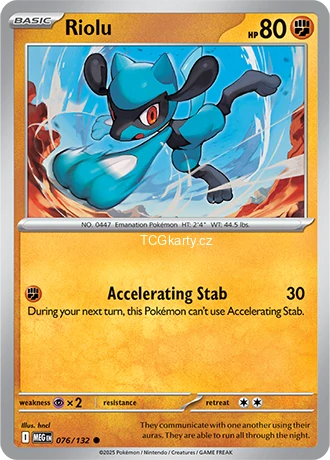 Riolu - Reverse Holo
