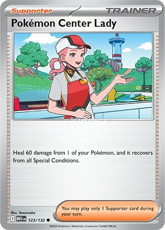 Pokémon Center Lady - Reverse Holo
