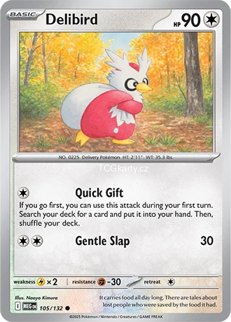 Delibird - Reverse Holo