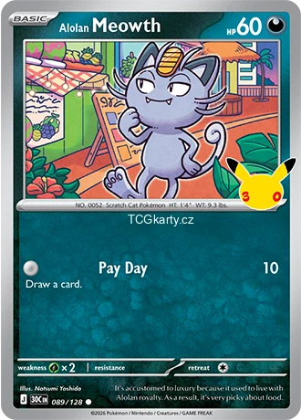 Alolan Meowth - Holo