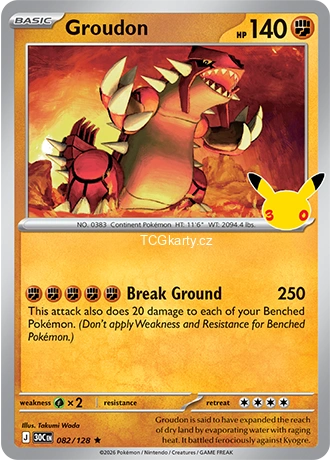 Groudon - Holo