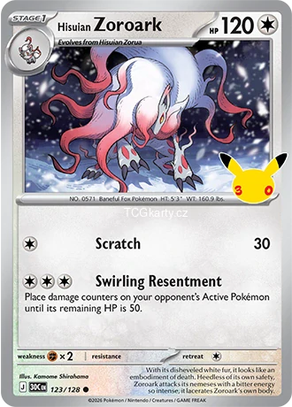 Hisuian Zoroark - Holo