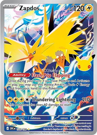 Zapdos - Illustration rare