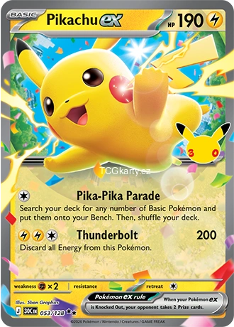 Pikachu Ex - Double Rare