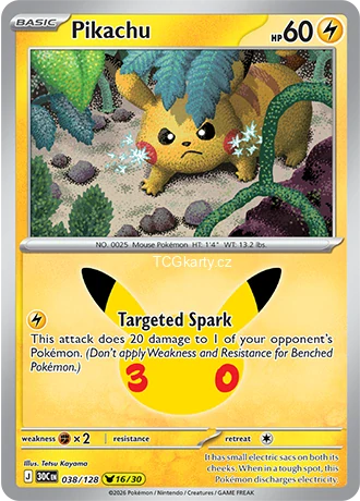 Pikachu - Rare Holo