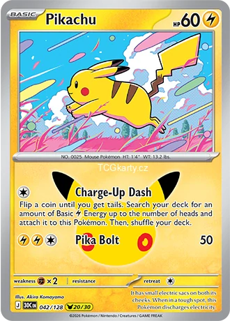 Pikachu - Rare Holo